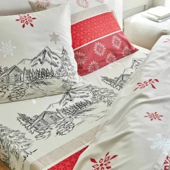 Linge de lit Montana en flanelle