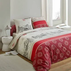 Linge de lit Montana en flanelle