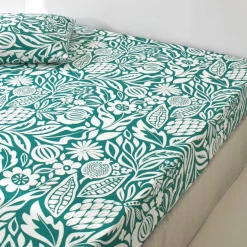 Linge de lit Montego en coton imprimé