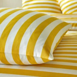 Linge de lit Romy rayé - en coton
