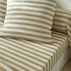 Linge de lit Romy rayé - en coton