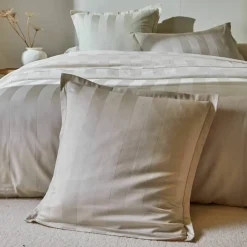 Linge de lit satin rayé