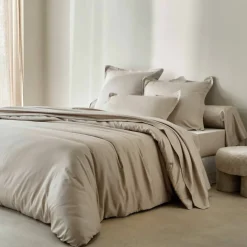Linge de lit satin uni