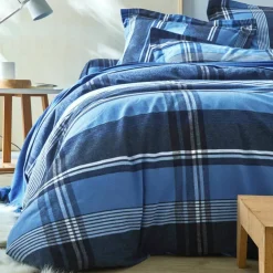 Linge de lit Scott - flanelle tissé teint 160 g/m²