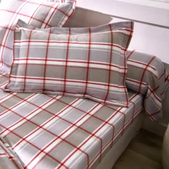 Linge de lit Scott - flanelle tissé teint 160 g/m²