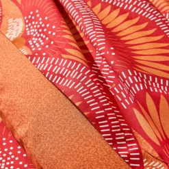 Linge de lit Suzanne en coton imprimé
