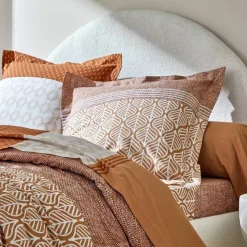 Linge de lit Tommy imprimé géométrique - coton