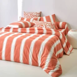 Linge de lit Transat en coton imprimé
