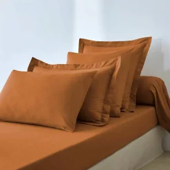 Linge de lit uni coton