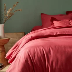 Linge de lit uni coton