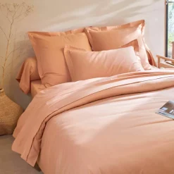 Linge de lit uni coton
