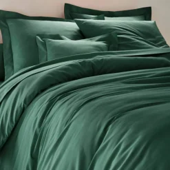 Linge de lit uni coton