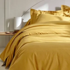 Linge de lit uni coton