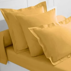 Linge de lit uni coton
