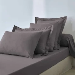 Linge de lit uni coton