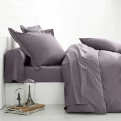 Linge de lit uni coton