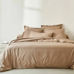 Linge de lit uni coton