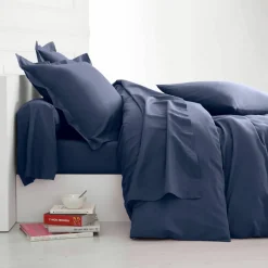 Linge de lit uni coton