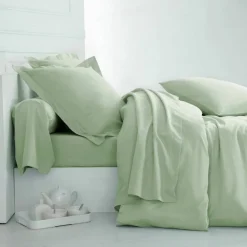 Linge de lit uni coton