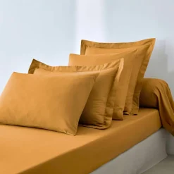 Linge de lit uni coton