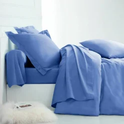 Linge de lit uni coton