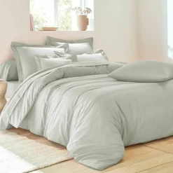 Linge de lit uni coton