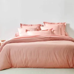 Linge de lit uni coton