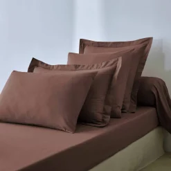 Linge de lit uni coton