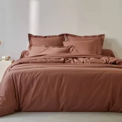 Linge de lit uni coton