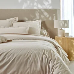 Linge de lit uni - coton bio**