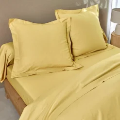 Linge de lit uni - coton bio**