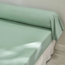 Linge de lit uni coton lavé