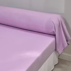 Linge de lit uni coton lavé