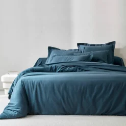 Linge de lit uni flanelle