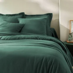 Linge de lit uni flanelle