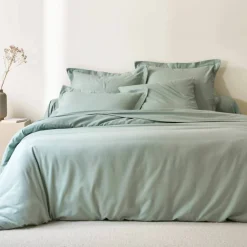 Linge de lit uni flanelle
