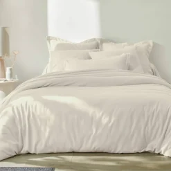 Linge de lit uni flanelle