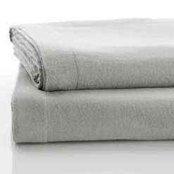 Linge de lit uni flanelle