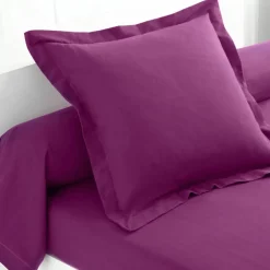 Linge de lit uni flanelle