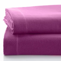 Linge de lit uni flanelle