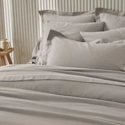 Linge de lit uni flanelle