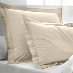 Linge de lit uni - percale de coton 72 fils/cm²