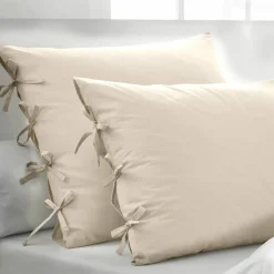 Linge de lit uni - percale de coton 72 fils/cm²
