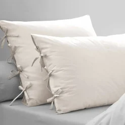 Linge de lit uni - percale de coton 72 fils/cm²