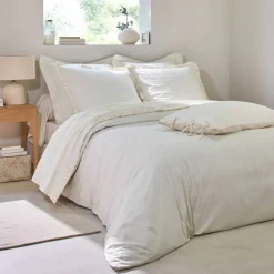 Linge de lit uni - percale de coton 72 fils/cm²