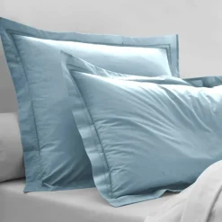 Linge de lit uni - percale de coton 72 fils/cm²