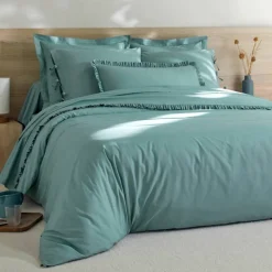 Linge de lit uni - percale de coton 72 fils/cm²