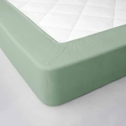 Linge de lit uni - percale de coton 72 fils/cm²