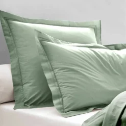 Linge de lit uni - percale de coton 72 fils/cm²