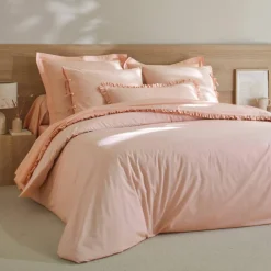 Linge de lit uni - percale de coton 72 fils/cm²